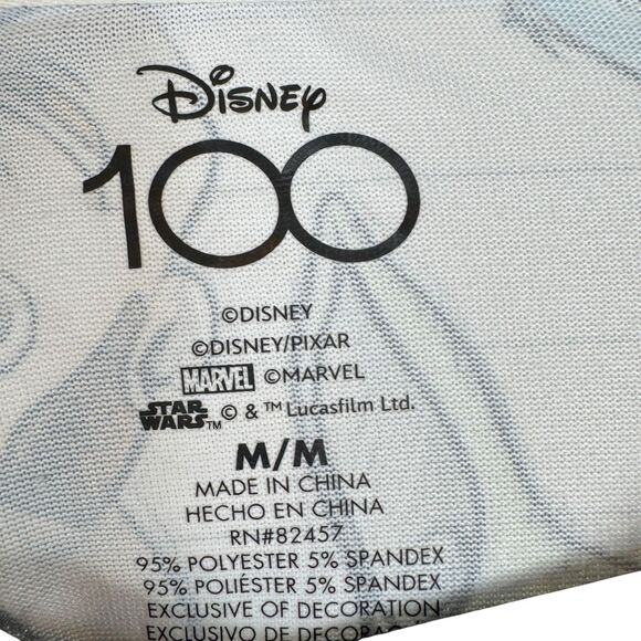 NWT Disney White multicharacter long sleeve & pants pajama set Size Medium - Picture 3 of 14